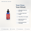 CBD Living Tincture 300mg feature card with key product facts