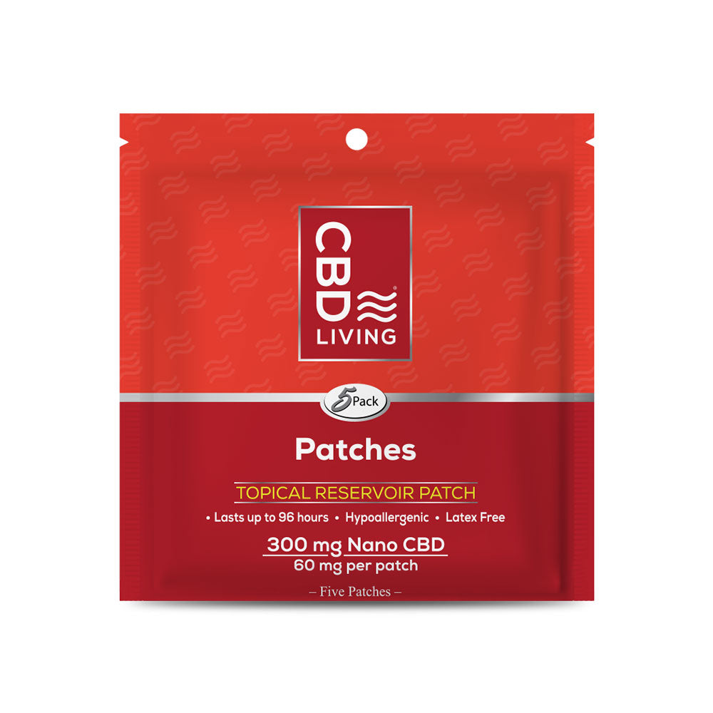 CBD Patch 60 mg 5 Pack   - CBD Living