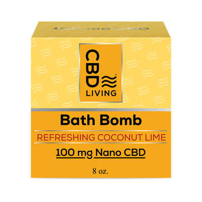 CBD Bath Bombs Refreshing Coconut Lime