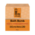 CBD Bath Bomb 100 mg Amber Bergamot   - CBD Living