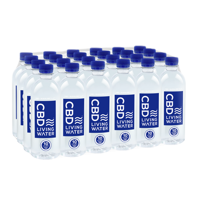 CBD Living 24 Case Water bottle