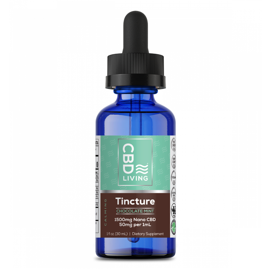 Organic CBD Tincture - 50 mg/ml