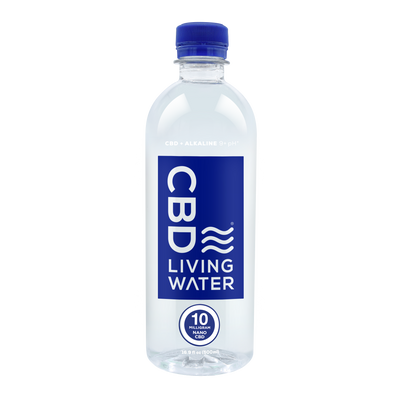 CBD Living Water bottle