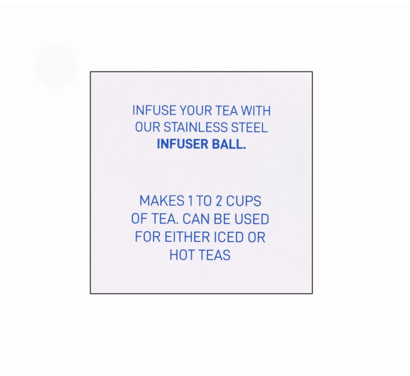 CBD Tea Infuser Stainless Steel Ball  