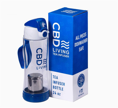 CBD Living Tea Infuser Bottle 24 Oz