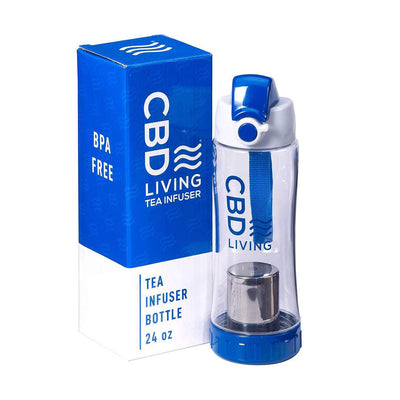 CBD Living Tea Infuser Bottle    - CBD Living