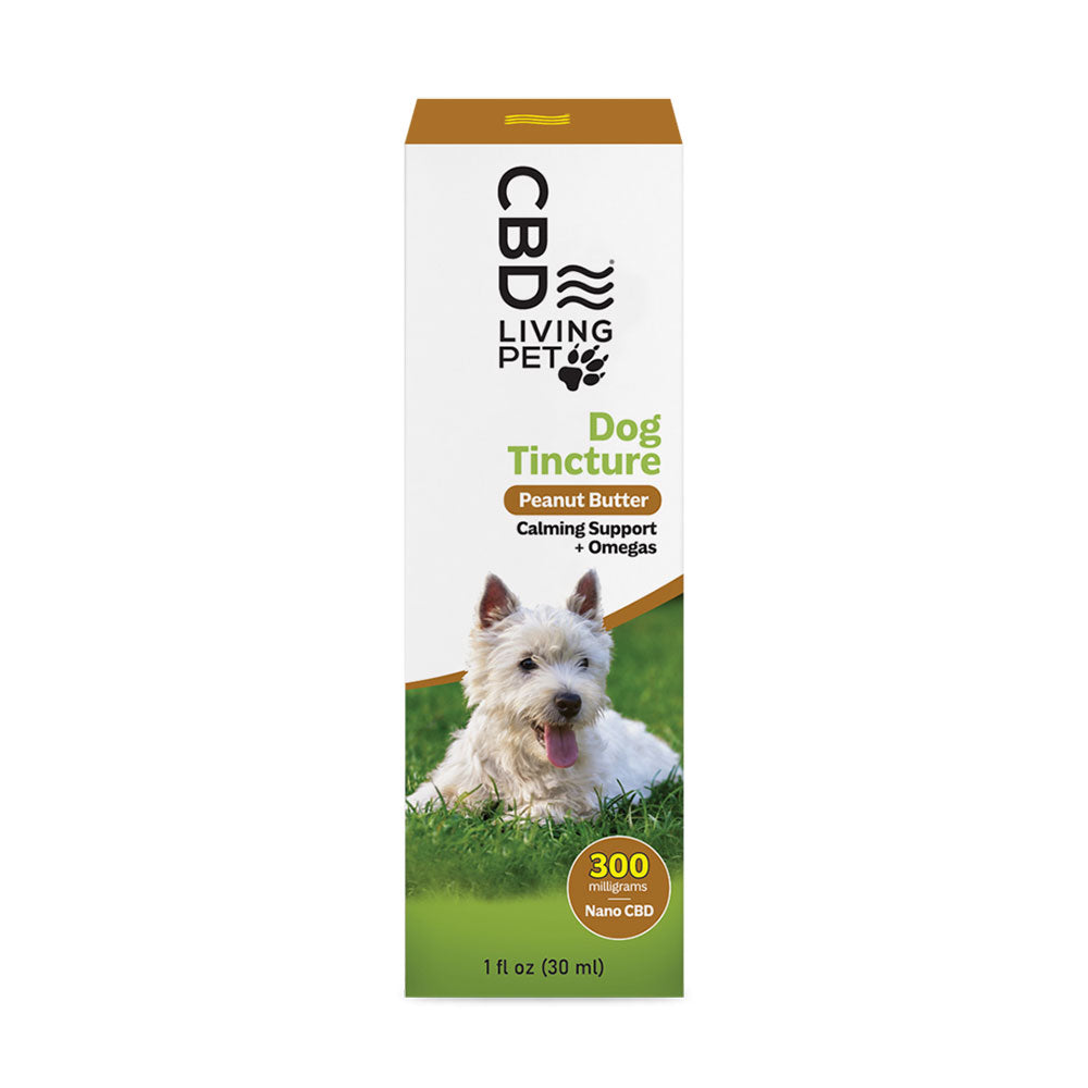 CBD Dog Calming Tincture 300 mg   - CBD Living