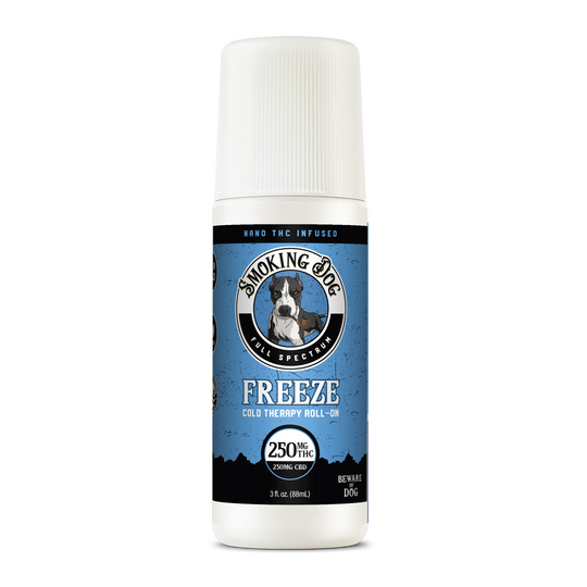 Smoking Dog Freeze 1:1 (250 D9: 250mg CBD)