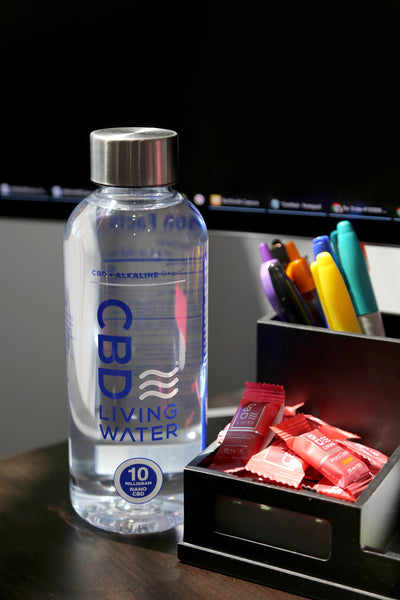 CBD Living Plastic Refillable Bottle 16.9oz    - CBD Living
