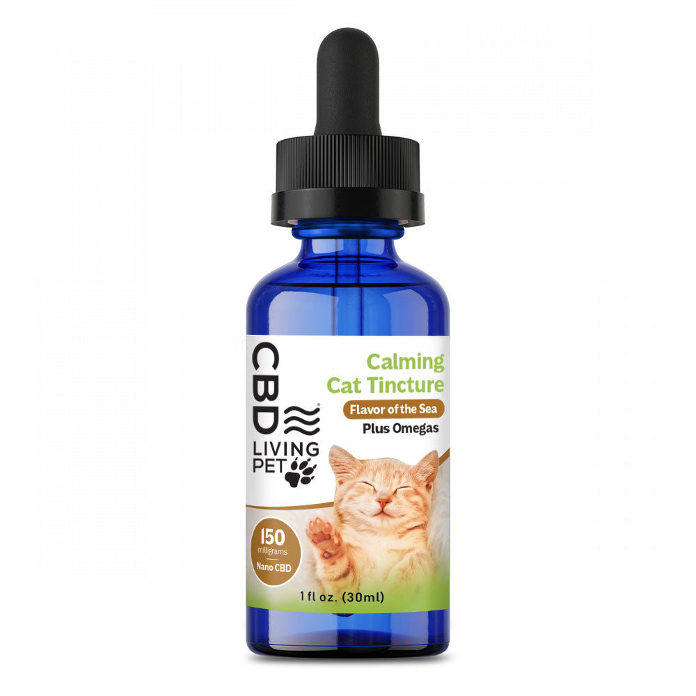 CBD Calming Cat Tincture 150 mg    - CBD Living