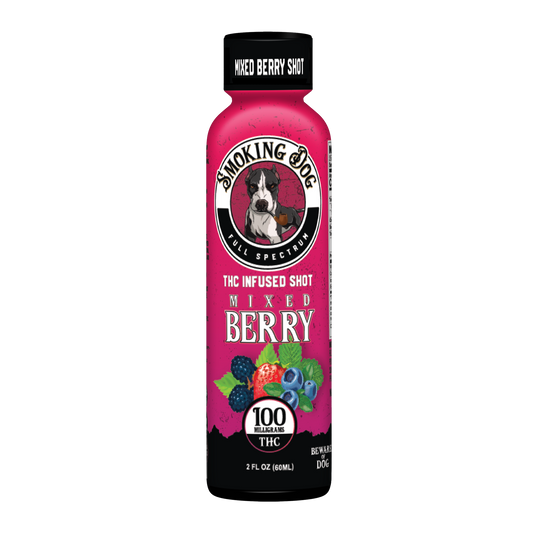 Smoking Dog Mixed Berry THC Shot 100mg