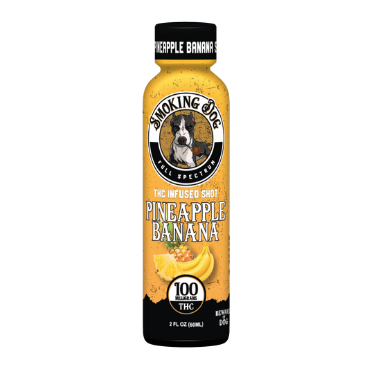 Smoking Dog Pineapple Banana THC Shot 100mg