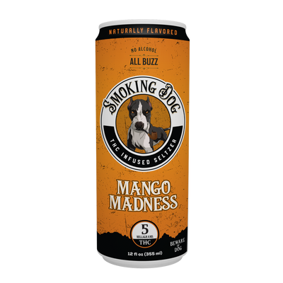 Smoking Dog THC Mango Madness Seltzer 5mg