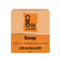 CBD Soap Amber Bergamot 100 mg   - CBD Living