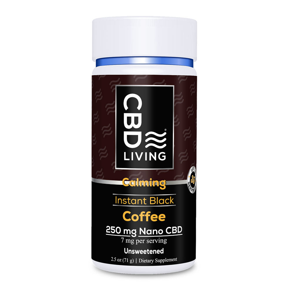 CBD Instant Black Coffee   - CBD Living