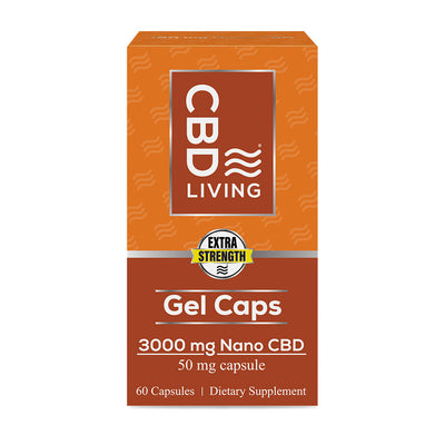 CBD Gel Capsules 3000 mg   - CBD Living