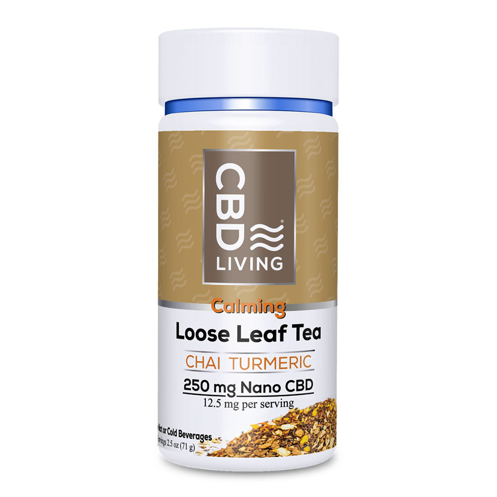 CBD Tea - Chai Turmeric 250 mg Default Title   - CBD Living