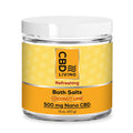 CBD Bath Salts 500 mg Coconut Lime   - CBD Living