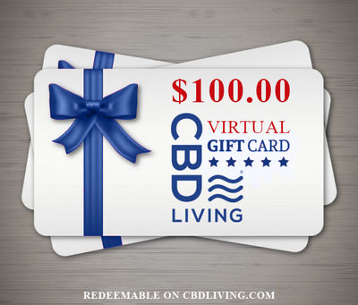 CBDLiving.com Virtual Gift Card $100.00   - CBD Living