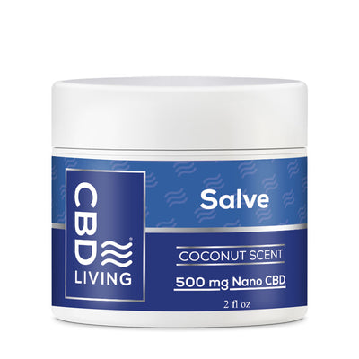 CBD Salve Coconut Scent 500 mg   - CBD Living